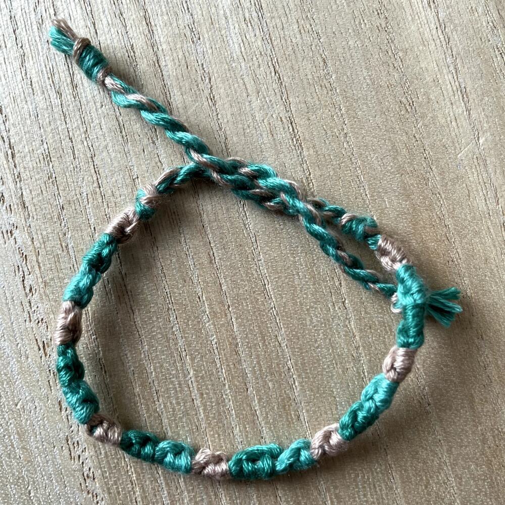 Hildegard Bracelet anklet trendy comfortable tie embroidery thread woven gift